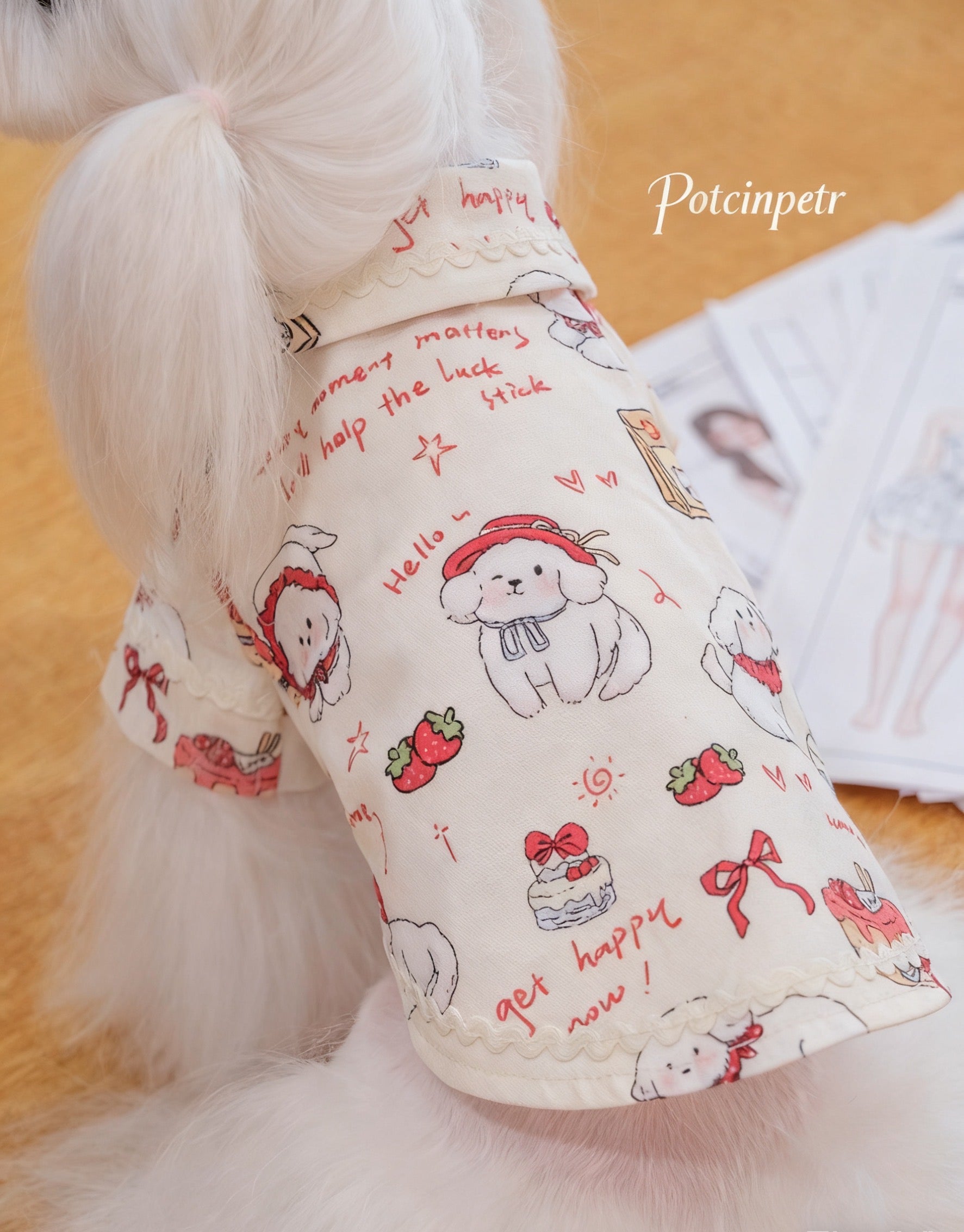 Must-have for the weekend! Pet fashion plaid shirt: Breathable and comfortable, create the coolest pet in the neighborhood