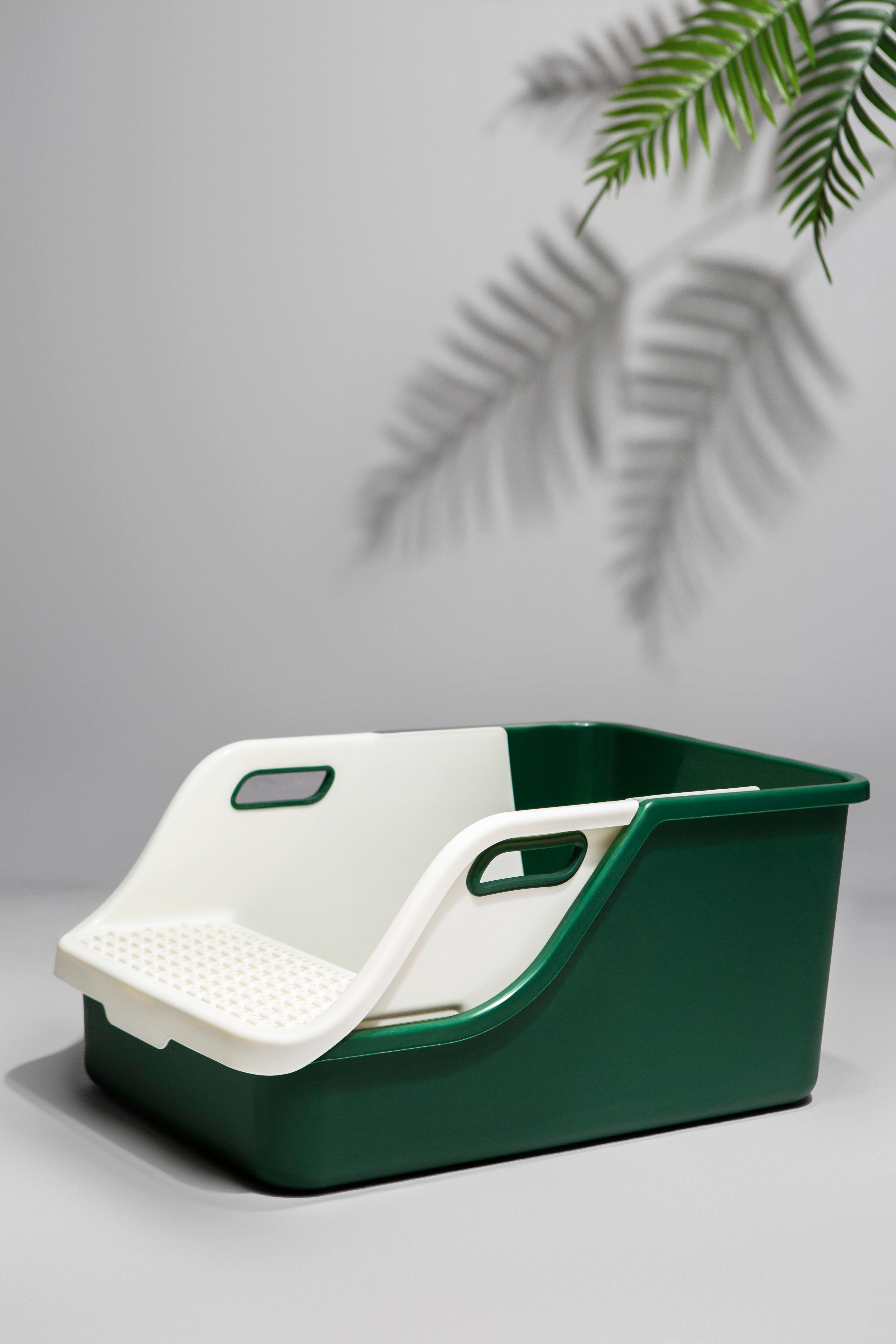 ONE SHOVEL CLEAN LAZY CAT LITTER BOX